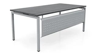 Writing Desks PBD Furniture 72in x 36in OnTask Table Desk with Modesty Panel