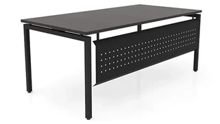 Writing Desks PBD Furniture 72in x 36in OnTask Table Desk with Modesty Panel