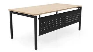 Writing Desks PBD Furniture 72in x 36in OnTask Table Desk with Modesty Panel
