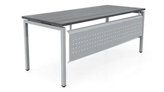 Writing Desks PBD Furniture 60in x 30in OnTask Table Desk with Modesty Panel