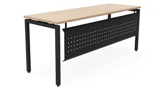Writing Desks PBD Furniture 60in x 24in OnTask Table Desk with Modesty Panel