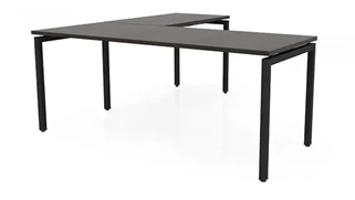 L Shaped Desk Shells PBD Furniture 72in x 78in L-Desk 