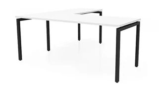 L Shaped Desk Shells PBD Furniture 72in x 78in L-Desk 