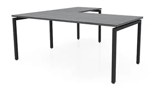 L Shaped Desk Shells PBD Furniture 72in x 72in L-Desk 