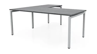 L Shaped Desk Shells PBD Furniture 72in x 72in L-Desk 