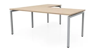 L Shaped Desk Shells PBD Furniture 72in x 72in L-Desk