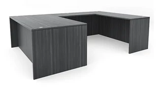 U Shaped Desk Shells PBD Furniture 72in x 102in U-Desk