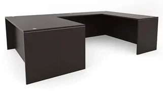 U Shaped Desk Shells PBD Furniture 72in x 107in U-Desk