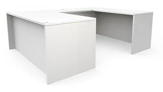 U Shaped Desk Shells PBD Furniture 66in x 89in U-Desk 