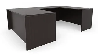 U Shaped Desk Shells PBD Furniture 66in x 96in U-Desk 