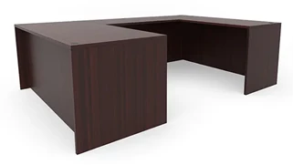 U Shaped Desk Shells PBD Furniture 66in x 96in U-Desk