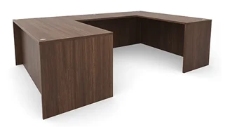 U Shaped Desk Shells PBD Furniture 66in x 101in U-Desk