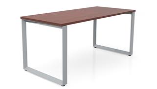 Executive Desks Office Source 60in x 24in Beveled Loop Leg Desk