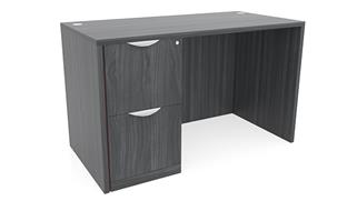 Executive Desks Office Source 60in x 30in Single Pedestal Desk
