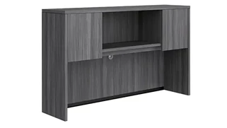 Desk Hutches PBD Furniture 60in Hutch with 2 Laminate Doors
