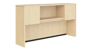 Desk Hutches PBD Furniture 66in Hutch with 2 Laminate Doors
