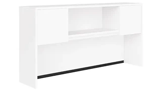 Desk Hutches PBD Furniture 72in Hutch with Two Laminate Doors