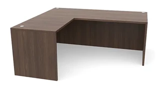 L Shaped Desks PBD Furniture 66in x 72in Reversible L-Shaped Desk