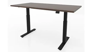 Standing Desks - Electronically Adjustable PBD Furniture 6ft x 30in Dual Motor 3 Stage Adjustable Height Sit to Stand Desk