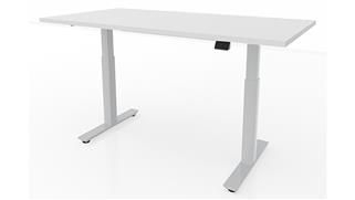 Adjustable Height Desks & Tables Office Source 48in x 30in Dual Motor 3 Stage Adjustable Height Sit to Stand Desk