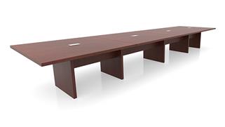 Conference Tables Office Source 18ft Slab Base Rectangular Conference Table