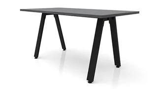 Writing Desks PBD Furniture 72in x 24in Metal A-Leg Desk
