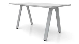 Writing Desks PBD Furniture 72in x 30in Metal A-Leg Desk