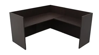 Workstations PBD Furniture Single Person Workstation Desk Shell Only