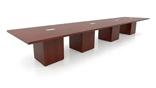 Conference Tables PBD Furniture 18ft Cube Base Rectangular Conference Table
