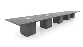 Conference Tables PBD Furniture 22ft Cube Base Rectangular Conference Table