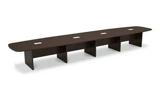 Conference Tables PBD Furniture 20ft Arena Table with Slab Base