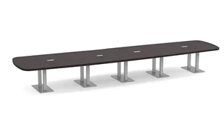 Conference Tables PBD Furniture 18ft Arena Table with Boardroom Base