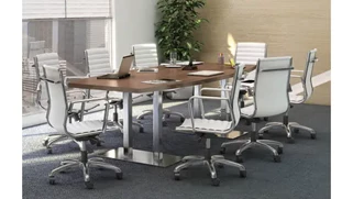 Conference Tables PBD Furniture 26ft Boat Shape Boardroom Base Conference Table