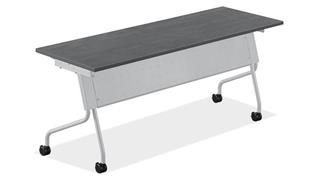 Training Tables PBD Furniture 60in x 24in Flip Top Nesting Table