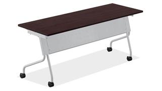 Training Tables PBD Furniture 60in x 24in Flip Top Nesting Table