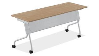 Training Tables PBD Furniture 60in x 24in Flip Top Nesting Table
