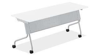 Training Tables PBD Furniture 60in x 24in Flip Top Nesting Table