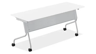 Training Tables PBD Furniture 60in x 24in Flip Top Nesting Table