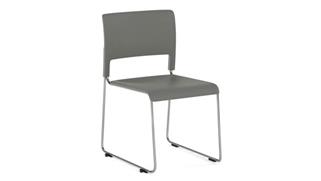 Stacking Chairs Office Source Armless Stackable Sled Base Side Chair