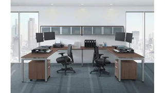 Workstations PBD Furniture U Shaped Desk Unit