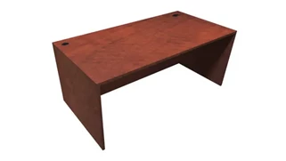 Stand-Alone Desk Shells PBD Furniture 72in W x 36in D Desk Shell