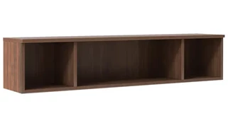 Desk Hutches PBD Furniture 72in W Open Hutch Wall Mount