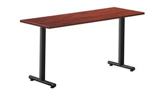 Training Tables Office Source Furniture 48in x 30in Training Table with T Legs