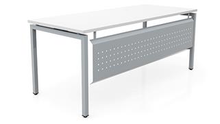 Writing Desks Office Source Furniture 66in x 30in OnTask Table Desk with Modesty Panel