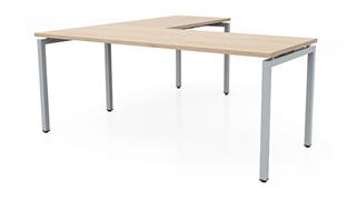 L Shaped Desks Office Source Furniture 72in x 72in L-Desk (72inx30in Desk, 42inx24in Return)