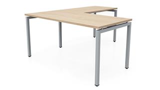 L Shaped Desks Office Source Furniture 60in x 66in L-Desk 