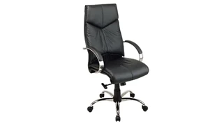 Executive Desk Chairs WFB Designs High Back Leather Executive Chair