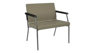Lobby & Guest Chairs - Metal WFB Designs Big & Tall Large Occupant Polyurethane Bariatric Guest Chair
