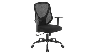 Ergonomic Task Chairs WFB Designs Ergonomic Ventilated Mid-Back Office Chair