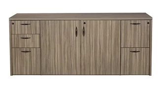 Combo Credenzas WFB Designs 72in Storage Credenza